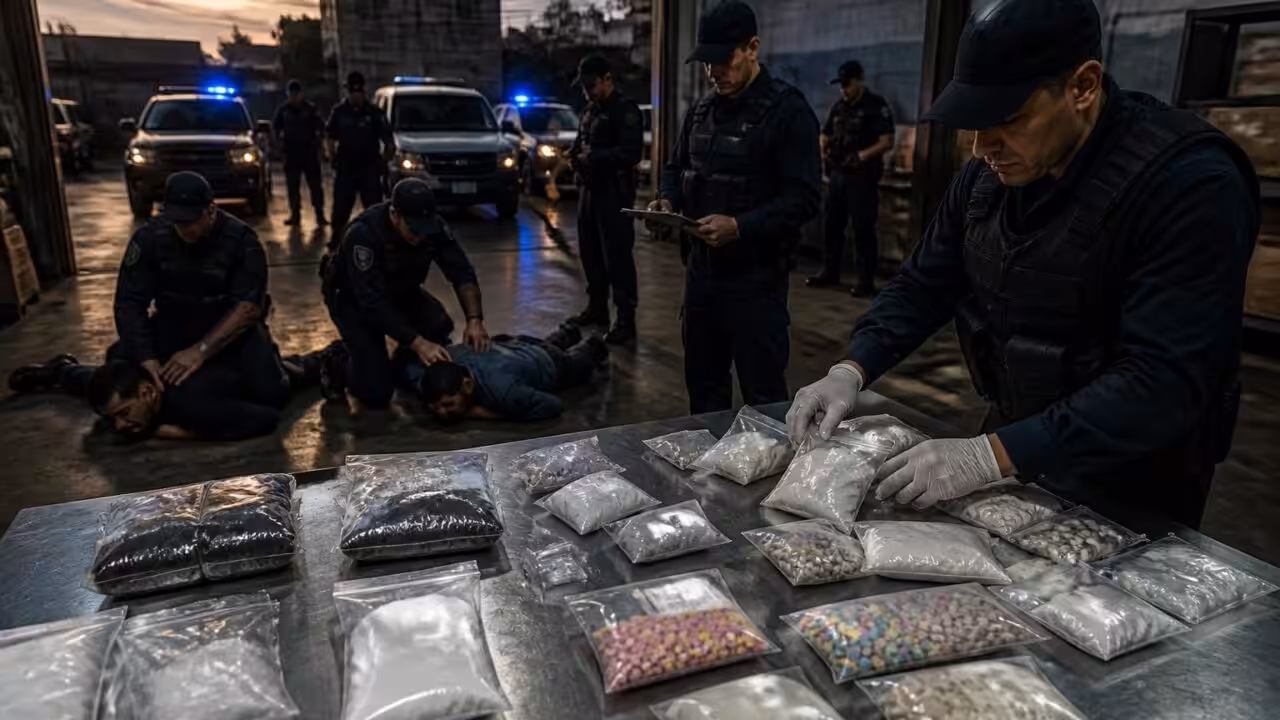 Algérie : Une importante opération antidrogue conduit à la saisie massive de psychotropes et de cocaïne, 25 personnes interpellées