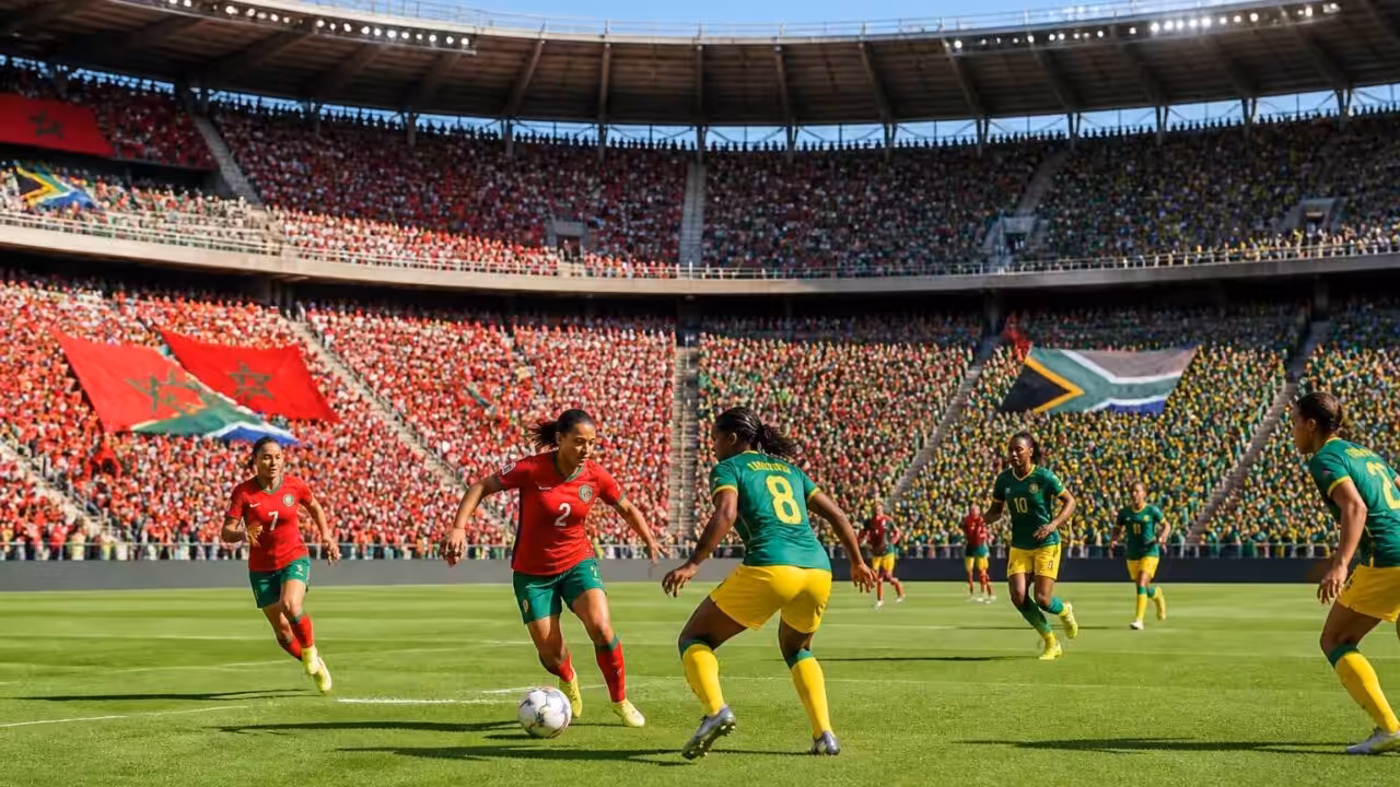 Analyse et pronostic du match Maroc vs Afrique du Sud pour la CAN féminine du 8 août 2026