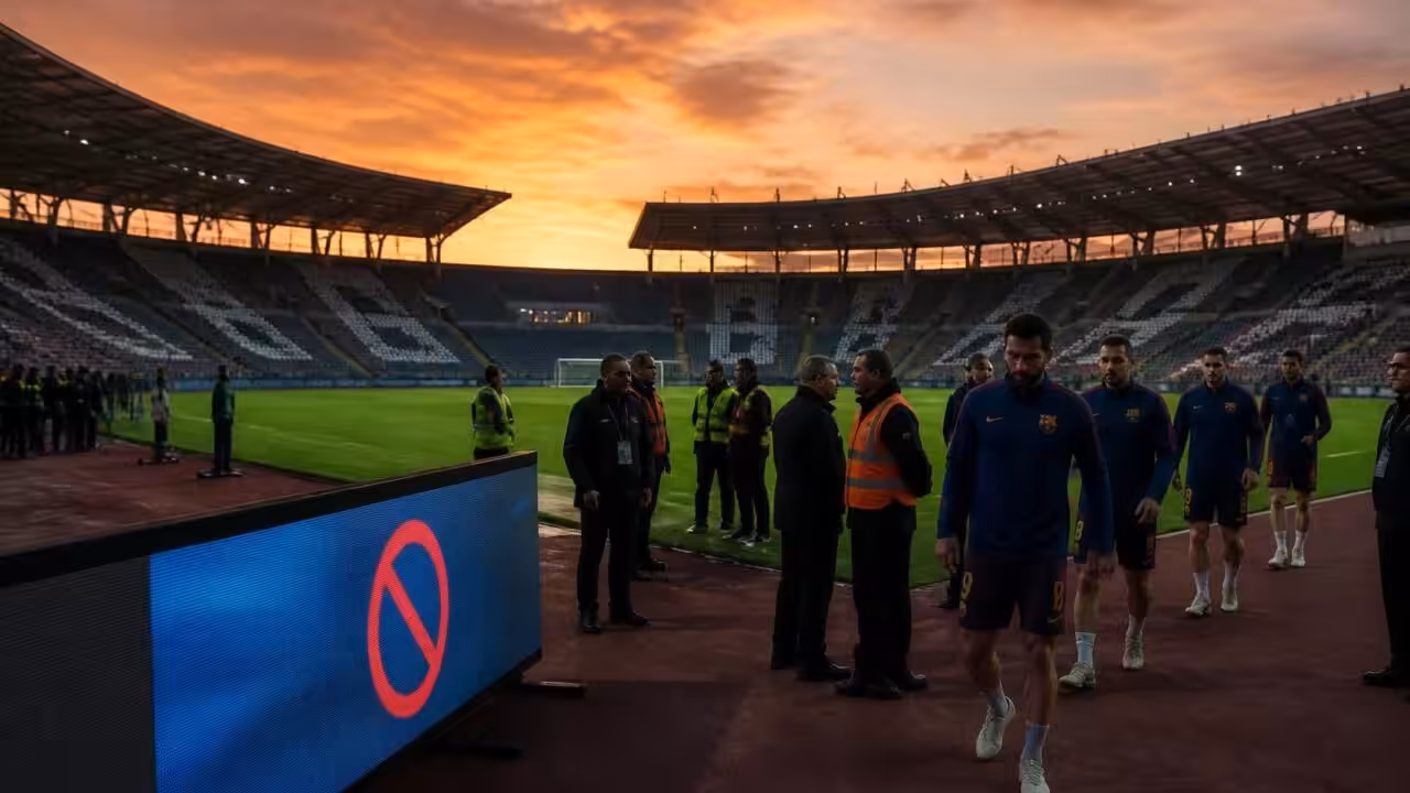 Le Barça reporte son affrontement prévu à Tanger