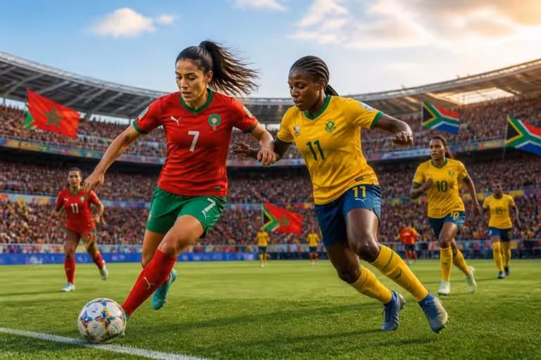 découvrez où et quand regarder le match phare de la can féminine 2026 entre le maroc et l'afrique du sud. tous les détails pour ne rien manquer de cette rencontre incontournable.