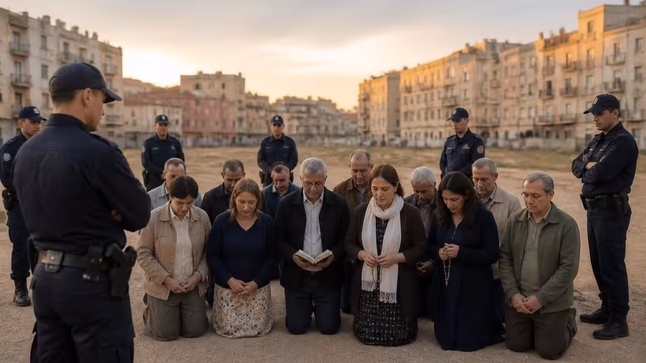 Algérie : douze fidèles chrétiens interpellés lors d&rsquo;un office près d’Oran