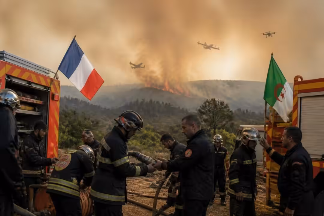 découvrez comment la france apporte son soutien à l'algérie face aux incendies dévastateurs, malgré des tensions diplomatiques persistantes entre les deux pays.