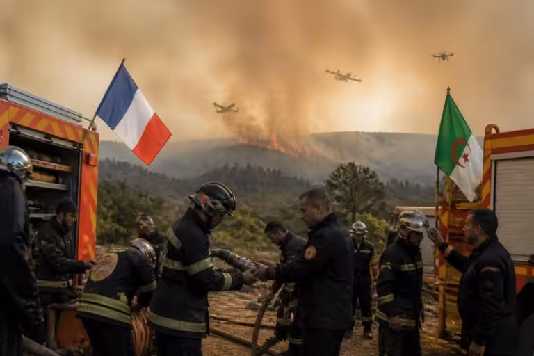 découvrez comment la france apporte son soutien à l'algérie face aux incendies dévastateurs, malgré des tensions diplomatiques persistantes entre les deux pays.