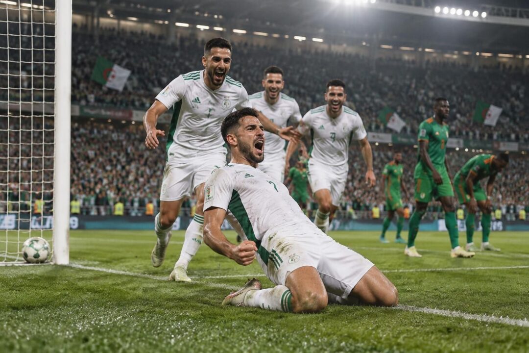 les fennecs de brahim hemdani s’imposent 3-1 face à la zambie et lancent leur aventure avec brio.