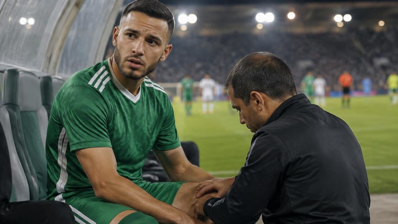 Amine Gouiri touché : la Fédération algérienne lève enfin le voile sur sa blessure