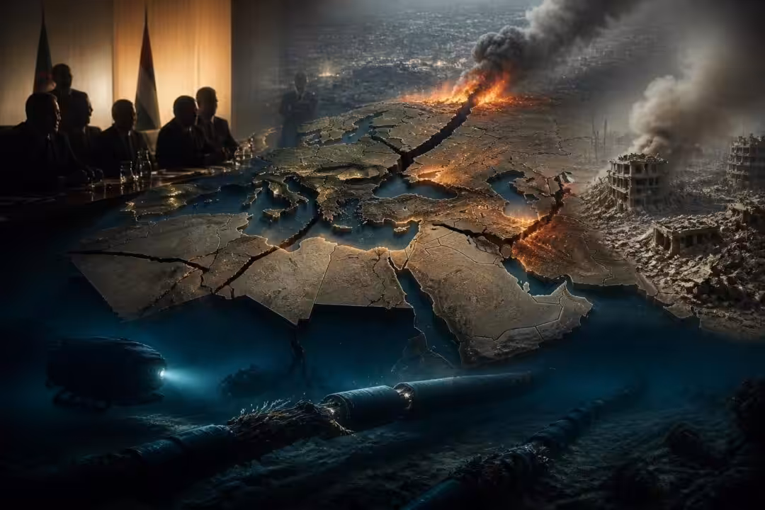 analyse des conflits mondiaux actuels : guerre en ukraine, tremblement de terre politique au liban, tensions entre l’algérie et les émirats, et enjeux stratégiques des câbles sous-marins.