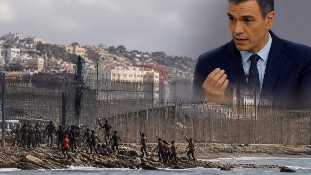 Crise à Ceuta : Pedro Sánchez dénonce l&rsquo;échec de la surveillance frontalière marocaine
