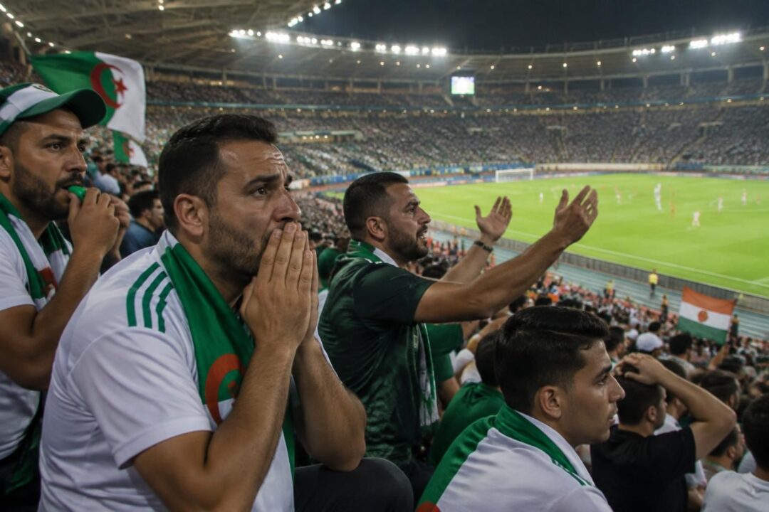 à tizi ouzou, les tribunes donnent le premier signal d’alerte autour de la rencontre algérie–niger.